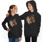 Preview: Hooded Sweater Hoodie Kids - brown horse head